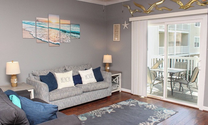 Carolina Forest Condo | 2nd floor overlooking the pool area!