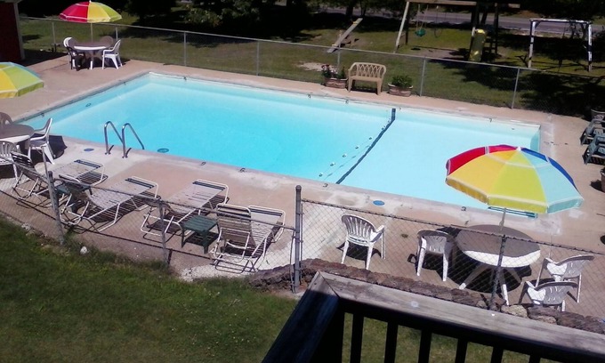 Indian Point Apartment | 2nd floor Poolside Studio with kitchenette.