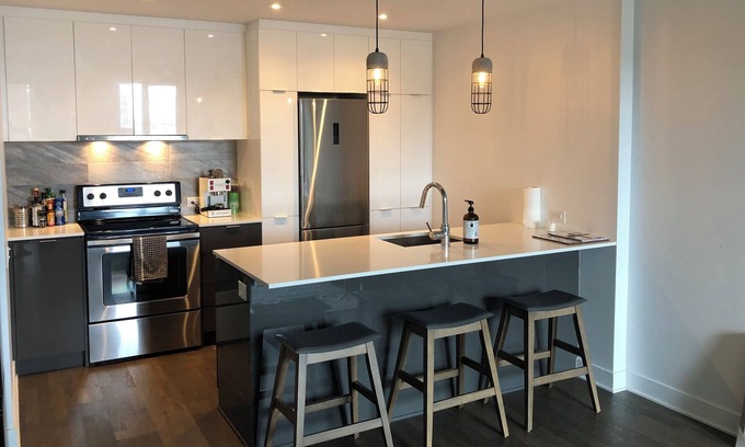Rosemont-La Petite-Patrie Condo | 3 1/2 Rosemont neighborhood Angus, Montreal