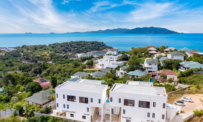 Moo 5 Villa | 3 bed Seaview Villa 5 mins to beach (B2)