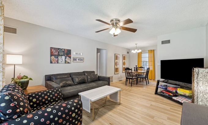 Wichita House | 3-bedroom house in lovely Wichita with firepit and sunroom - close to Towne East