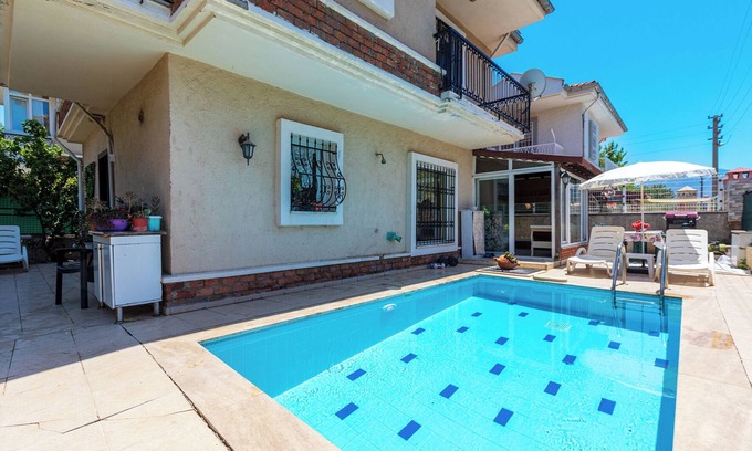 Fethiye City Center Villa | 3 Bedroom Villa with Private Pool walking distance to Calis Beacn