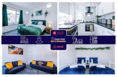 Sheffield House | 3 BR House By By Eason Stays Short Lets & Serviced Accommodation Sheffield With Pool Table & Free Parking