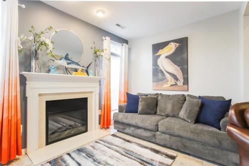 Ocean View Villa | 3 Mi to Boardwalk Bethany Beach House with Patio!
