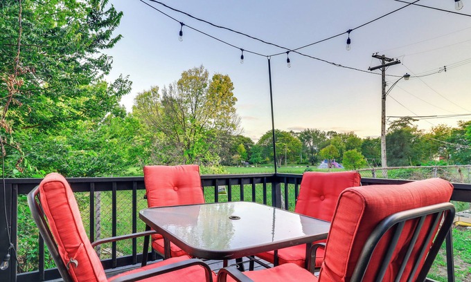Detroit House | 3 Mi to Ford Field: Detroit Home w/Decks!