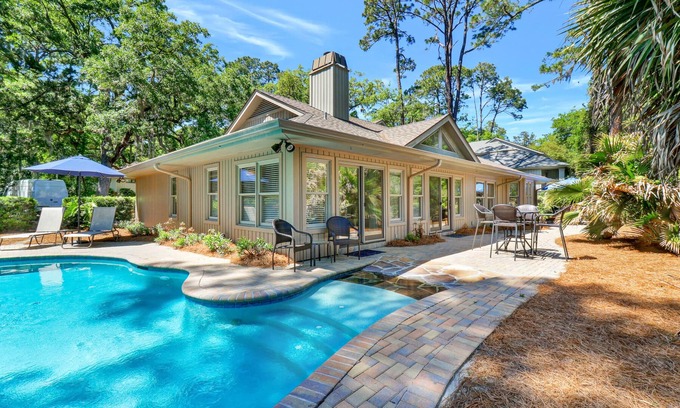 Sea Pines House | 3 Min Walk to Beach, Spacious & Inviting, Private Pool & Spa