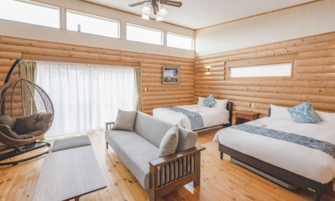 Miyakojima House | 3 nights Log house with outdoor jacuzzi Twin ro/Miyakojima Okinawa