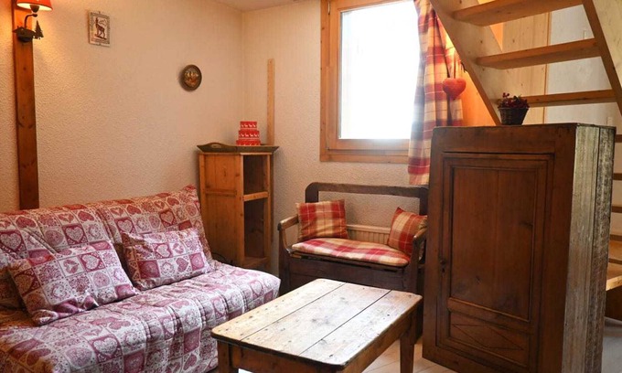 Vallandry Apartment | 3-room apartment + mezzanine for 8, near slopes and shops