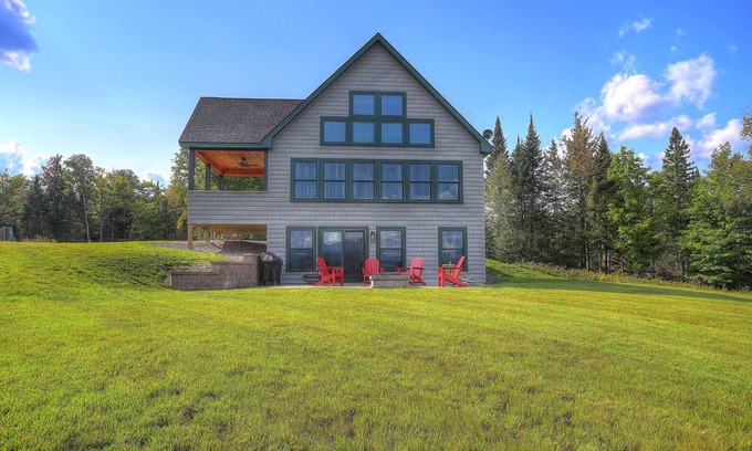 Rangeley House | 33 Hilltop - Brand new custom built home with views of Rangeley Lake