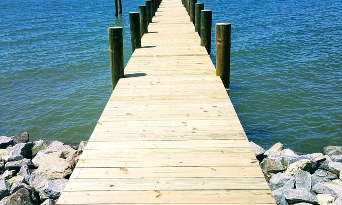 Fishing Creek Apartment | 360° Water Views, Hoopers Island Vacation Studio, Fishing Creek