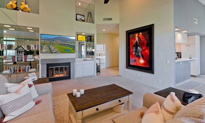 Palm Desert Condo | 3B/2Ba In PVCC. Lake & Mountain View. Pool/Spa View Discount for 28+ day booking
