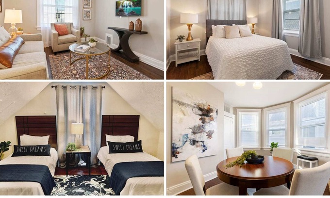 Oakley House | 3BR Fully equipped Top Flr Home near AdventurePark
