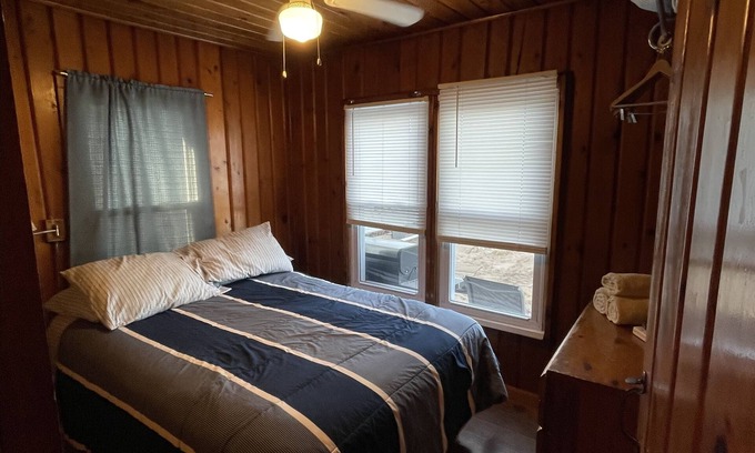 Au Sable Charter Township Cabin | #4 Beach front Cabin at Miami Beach Resort