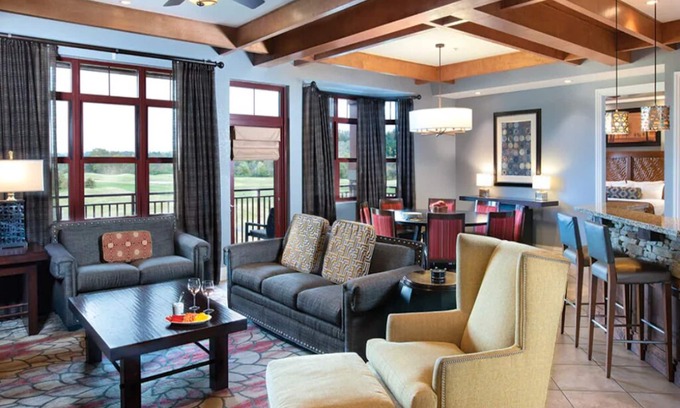 Sevierville Condo | 4 Bedroom Presidential Suite, Golf Course View, in Great Smoky Mountains!