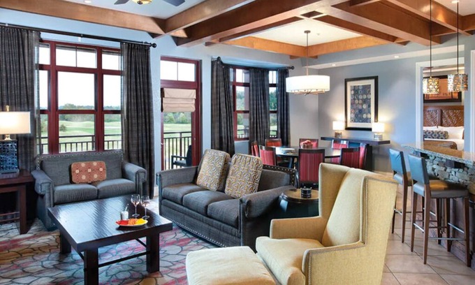 Sevierville Condo | 4 Bedroom Presidential Suite, Pool View, in Great Smoky Mountains!