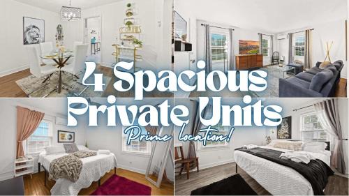 Audubon Apartment | 4 Spacious Units Close to Downtown & Expo Center