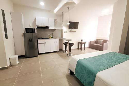 Cali Apartment | 401 Moderno Aparta-Suite en Versalles Tipo Loft - Cali Tower Suites & Lofts