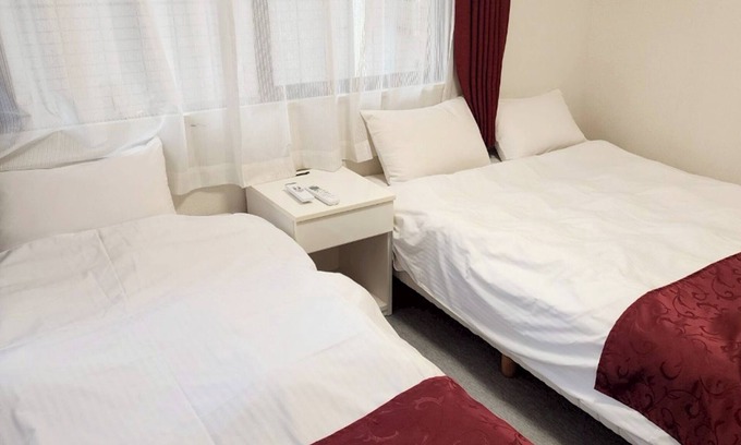 Kanazawa Apartment | 405 Twin room with shower room 1 single 1 double Near Kanazawa Castle Park/Kanazawa Ishikawa