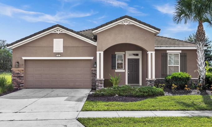 Sunridge Woods House | 4159 - 5BD Resort - Pool/Spa-Lazy River/Slides/Gym