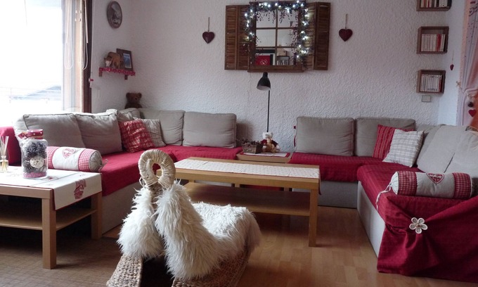 Combloux Apartment | 45M ² in the CENTER of COMBLOUX. 2 to 4 pers. READ THE APPRECIATIONS!