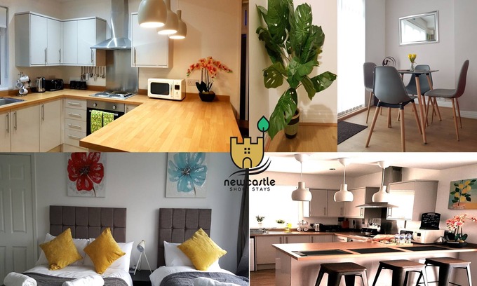 Newcastle-upon-Tyne House | 4Bed House+Free Parking+WIFI+Near Freeman Hospital+Jesmond Dene