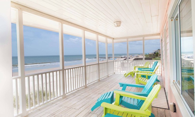 Edisto Island House | 4BR 2BA Oceanfront/Classic Beach Bungalow ~ Barefoot Bungalow
