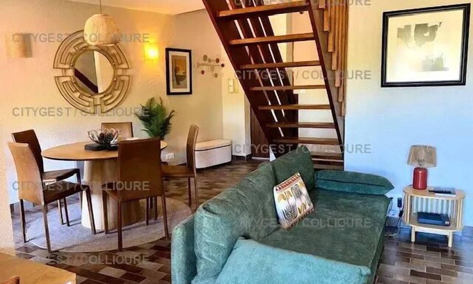 Collioure Villa | 4CAM35 Villa in residence with swimming pool Collioure