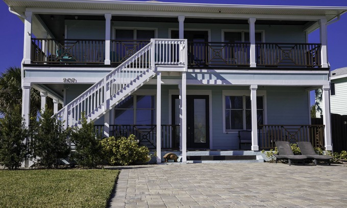 Boardwalk House | 5 bdrm 4 bath Ocean View Home located on North Beach NSB!