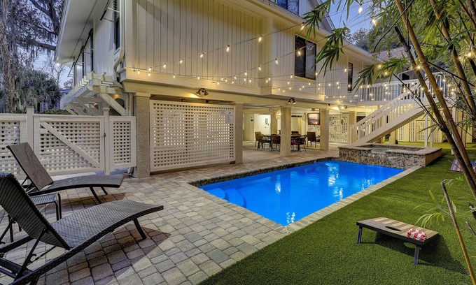 Hilton Head Island House | 5 Juniper- 3rd Row Ocean - Perfect blend of relaxation and entertainment!