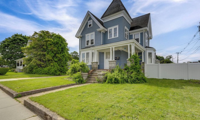 Westerly Apartment | 5 Mi to Beaches: Historic Apartment in Westerly!