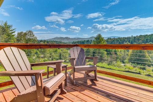 Weaverville House | 5 Mi to Dtwn, Stunning Views Weaverville Retreat!