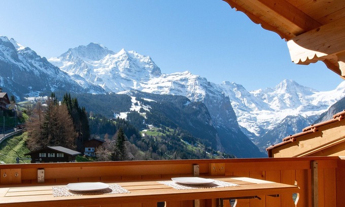 Wengen Apartment | 5 Star Penthouse Apartment in Chalet Aberot !