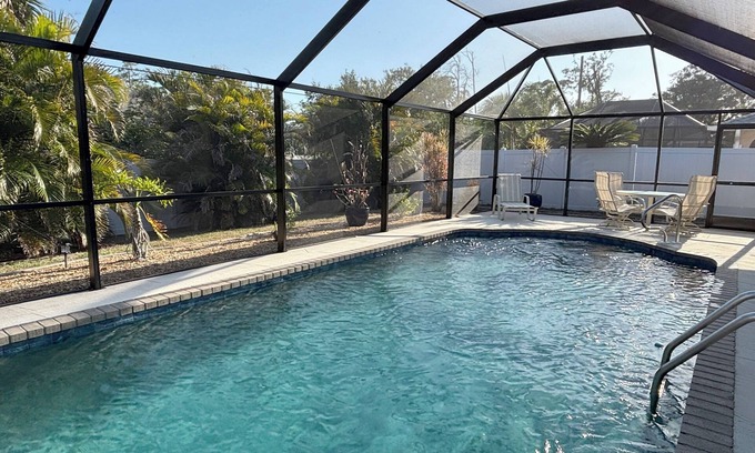 Port Charlotte House | 5 Starfish Stay Wonderful home with heated private pool in quiet neighborhood