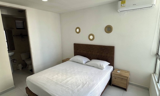 Cartagena District Apartment | 500m from the beach, with the best view panoramic pool close to everything Torices