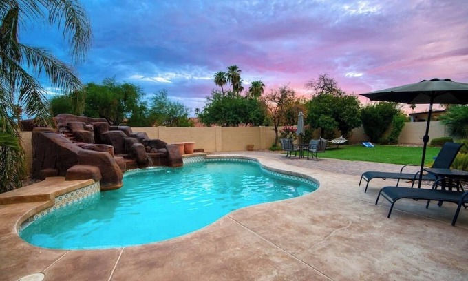 Paradise Valley Village House | 5BR near Kierland - heated pool, spa, pool table