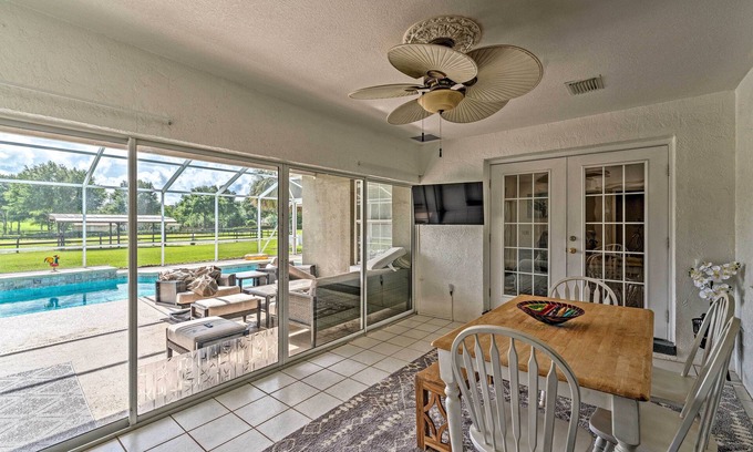 Fellowship House | 6-Acre Retreat < 3 Mi to WEC & < 10 Mi to HITS!