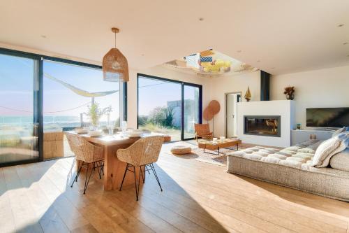 La Gueriniere House | 6 adultes et 2 enfants - piscine et accès plage direct