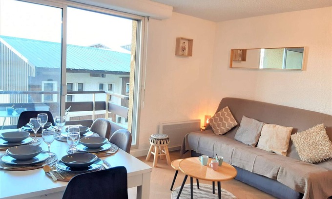 Pla d'Adet Apartment | 6-Person Studio Cabin in Saint-Lary-Soulan, Near Slopes
