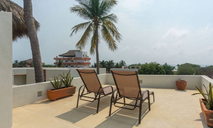 Brisas de Zicatela Apartment | 602 | Starlink | private apartment