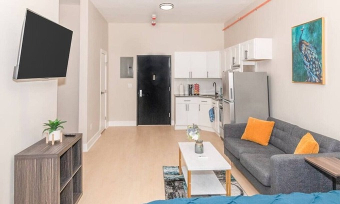 Albany Apartment | 610) Large Studio Downtown with Pool Table
