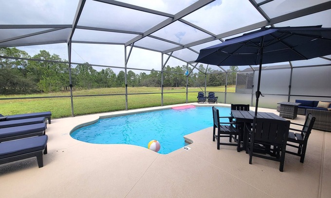 Watersong Villa | 654 -Newly Renovated 4-Brm Pool Home in Watersong:Game Room,Theater Room & More!