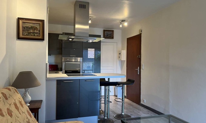 Erquy Apartment | 656 - Charming studio in a quiet residence in Erquy