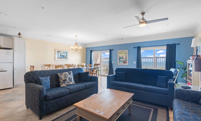 Ocean Drive House | 6BR Coastal Retreat | Sleeps 16 | Pool & Balconies