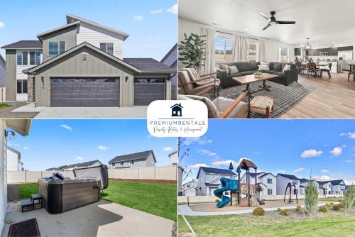 Nampa House | 6BR Retreat with Playground Basketball & Sleeps 22