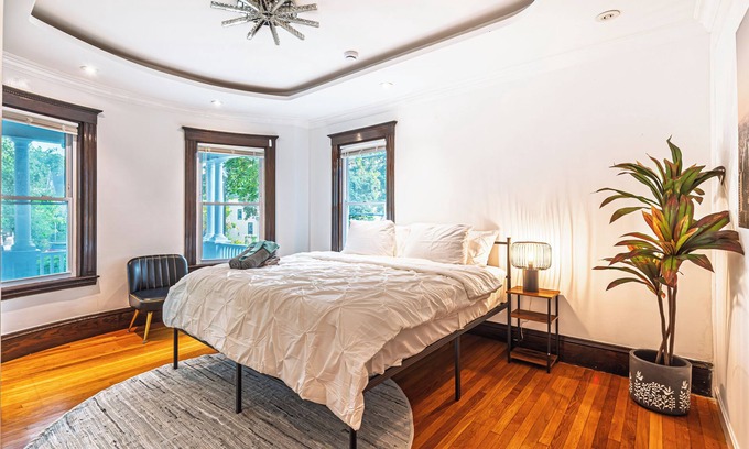 St. Marks Apartment | 6BR3BA w Parking Near T I Foosball & Family Space