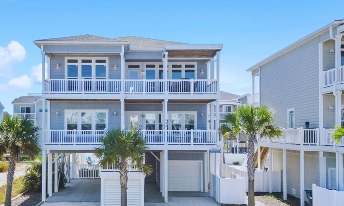 Ocean Isle Beach House | 7 Bedrooms with a POOL and ELEVATOR at Sea Esta!