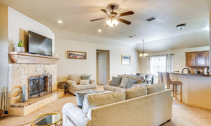 Lubbock House | 7 Mi to Dtwn: Family Home w/Patio in Lubbock
