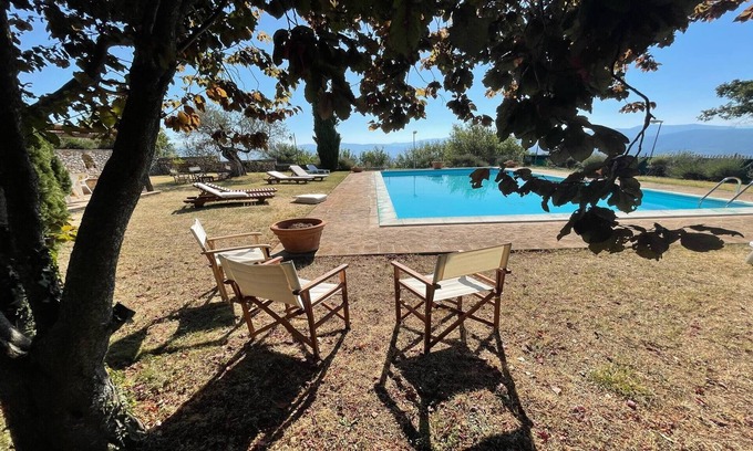 Baiano Apartment | 8 guests - Huge manor close to Spoleto - Private swimming pool
