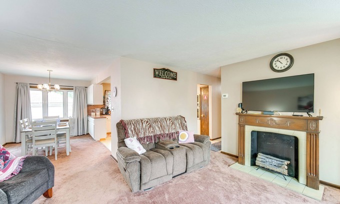 Brooklyn House | 8 Mi to Cleveland: Family Home w/Fenced Backyard!