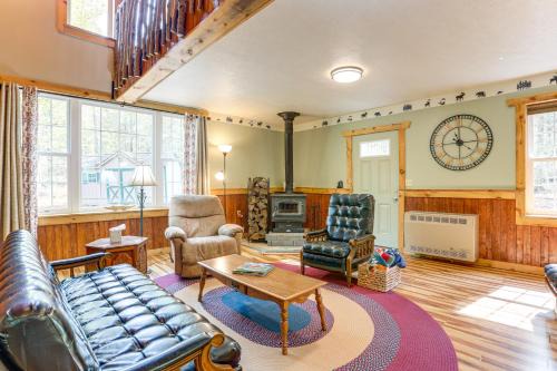 Marion Center House | 8 Private Acres Little Mahoning Creek Cabin!